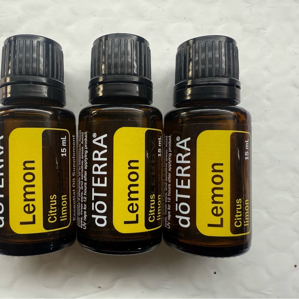 New 3X doTerra Lemon Citrus Essential Oil Supplement 15mL Exp 05/2029 Make offer